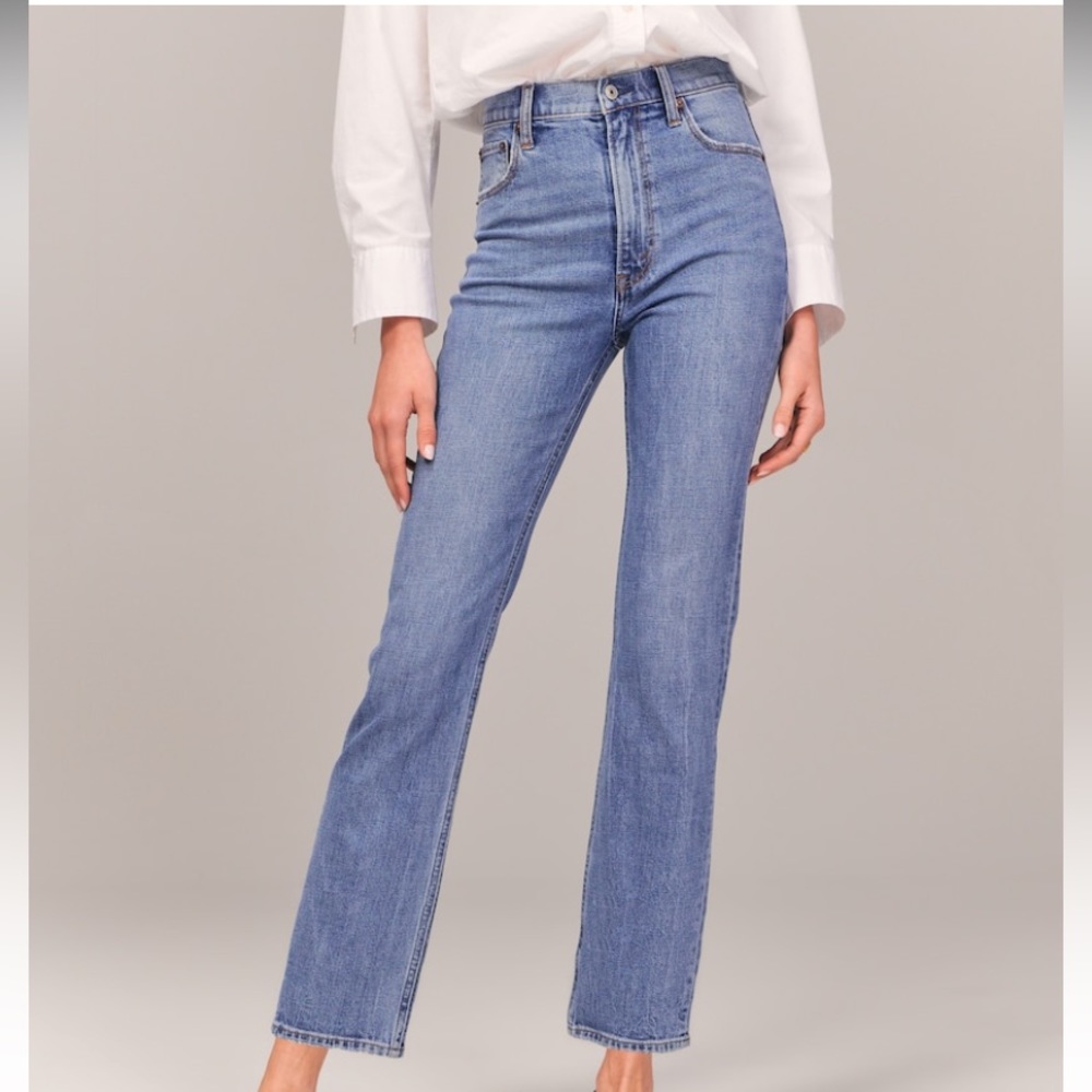 The Ankle Straight Ultra High Rise